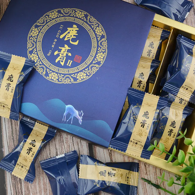 鹿膏熬制糕【共2盒】 到手30丸 传统滋补 东北吉林鹿乡参杞产地严选