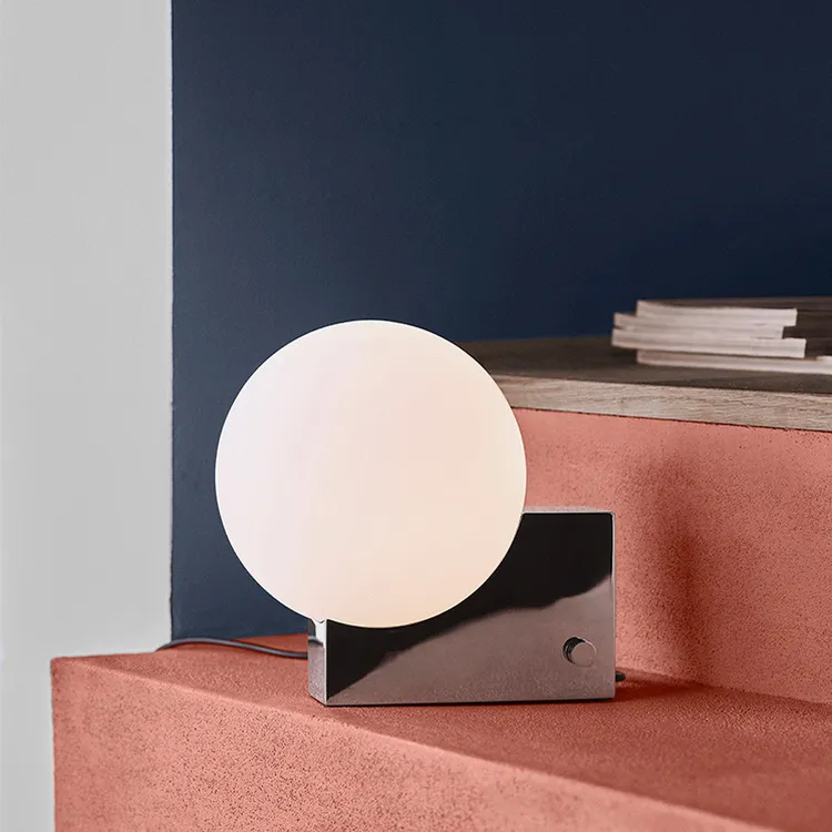 设计师圆球玻璃台灯北欧客厅氛围灯卧室床头灯小夜灯书房装饰台灯