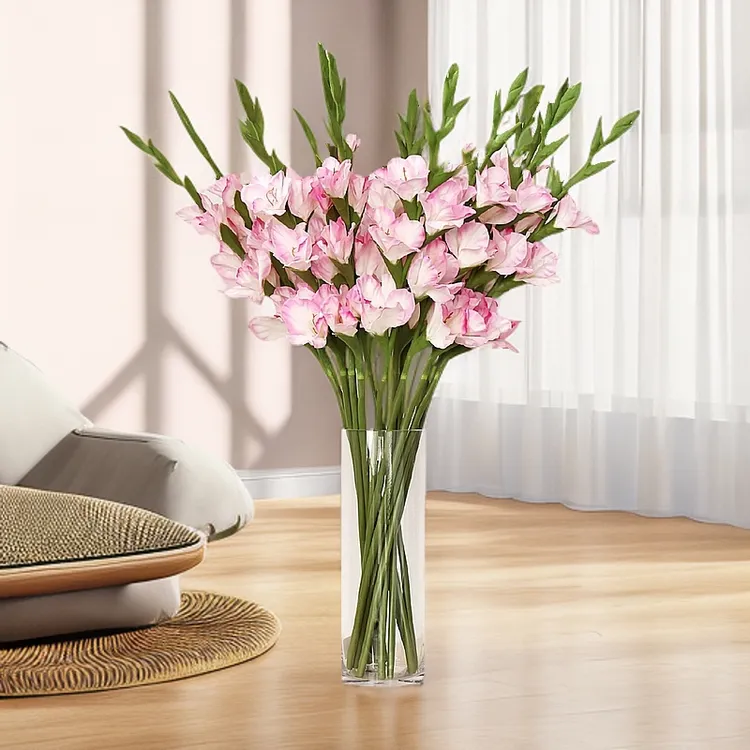 【剑兰】高端客厅玄关斗柜手感保湿家居装饰仿真花