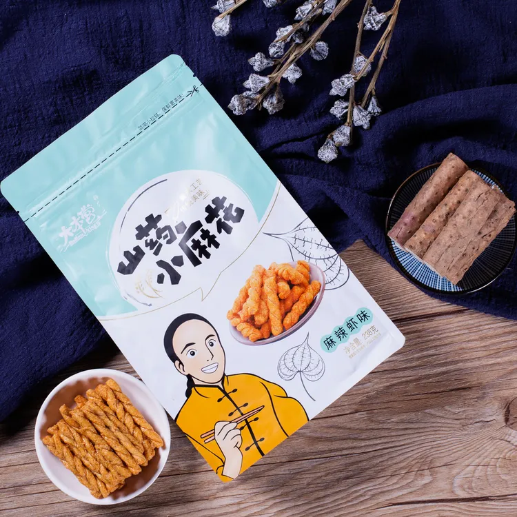 【河南特产】大本营山药小麻花入口酥香大份量送礼美味麻辣鲜香