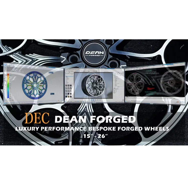 DEC RACING单片式定制锻造15/24寸