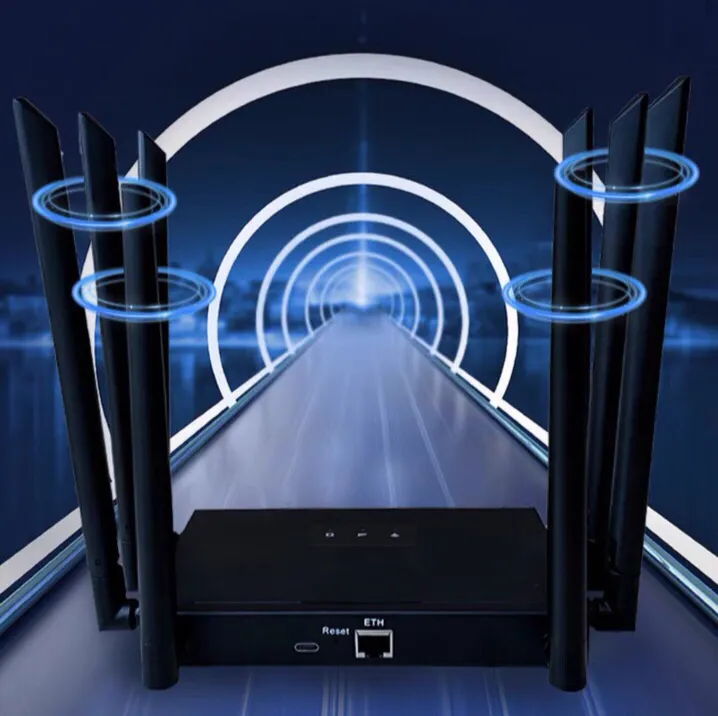 25工业级免宽带无线便携交换路由家用工地宿舍神器