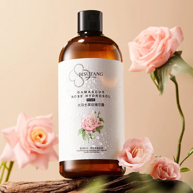碧素堂大马士革玫瑰纯露500ml 提亮滋润精油花水