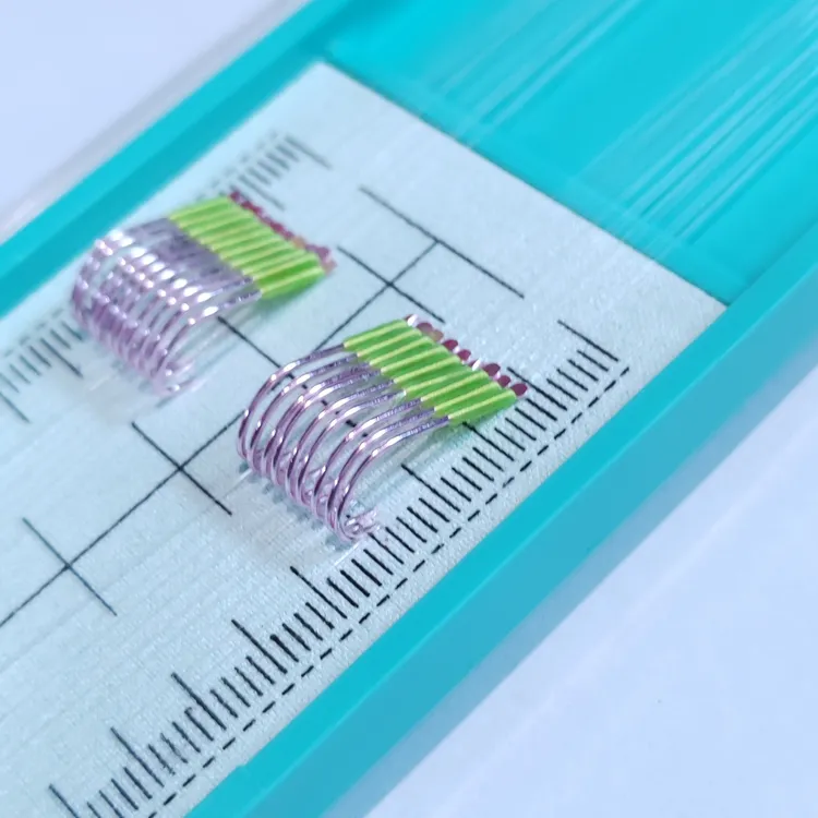 伯克黑坑狼牙无结成品子线双钩70公分20副钓鱼双钩成品子线