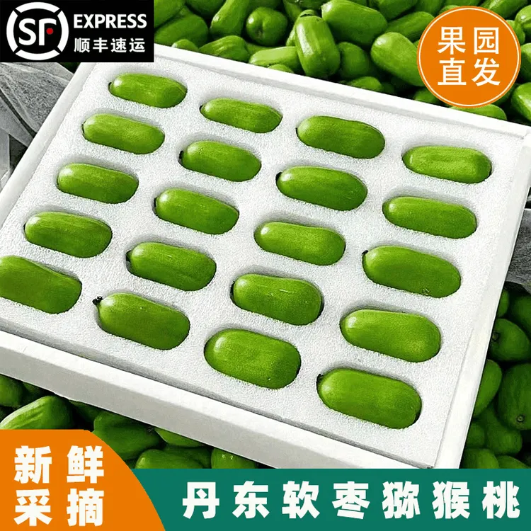【限量果王】丹东食用软枣猕猴桃东北圆软枣子奇异莓新鲜水果猕猴桃