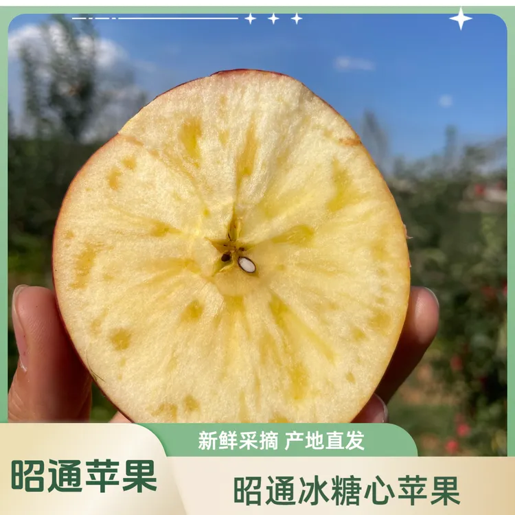 昭通丑苹果冰糖心当季红露新鲜现摘现发产地直销5/10斤装新鲜包邮