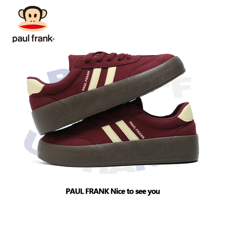 大嘴猴德训鞋女款2025秋季新款厚底增高情侣板鞋百搭休闲潮鞋低帮