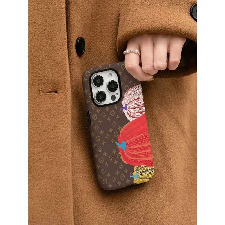 【棕底南瓜】菲林二合一适用苹果16promax手机壳iphone13/4套15防摔