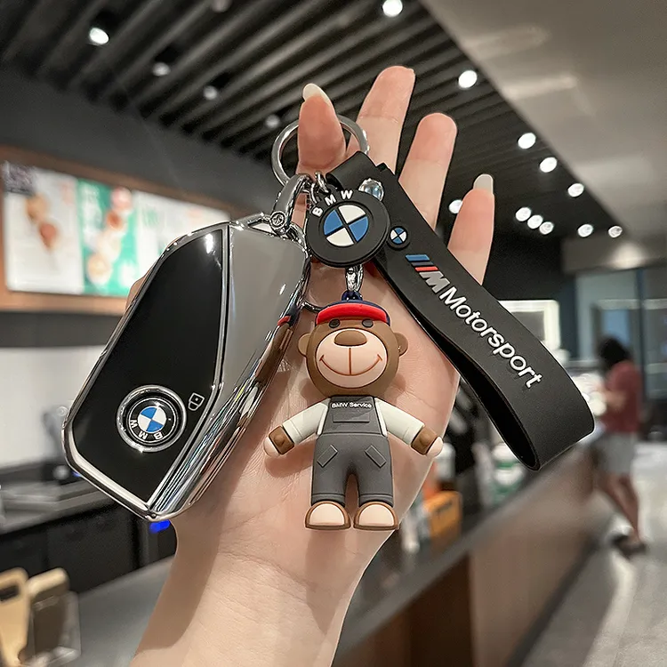 宝马钥匙套新X3 530LI X5系 X1系7系X6X2/XM/X7车专用壳扣男女款