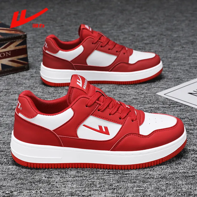 回力本命年红色鞋子秋季新款情侣运动休闲板鞋青少年百搭小众潮鞋
