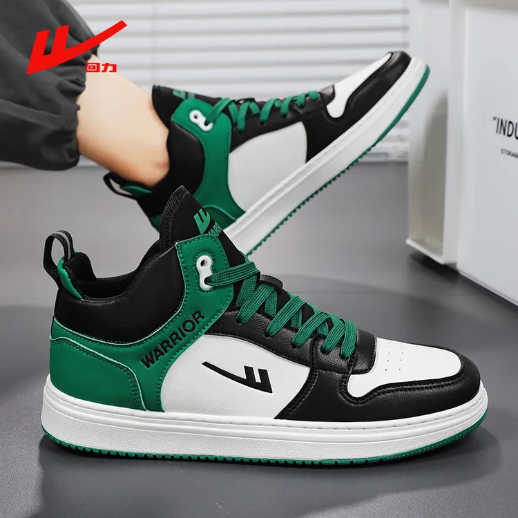 回力休闲板鞋秋季新款韩版情侣款aj中帮男鞋青少年高帮运动鞋大码