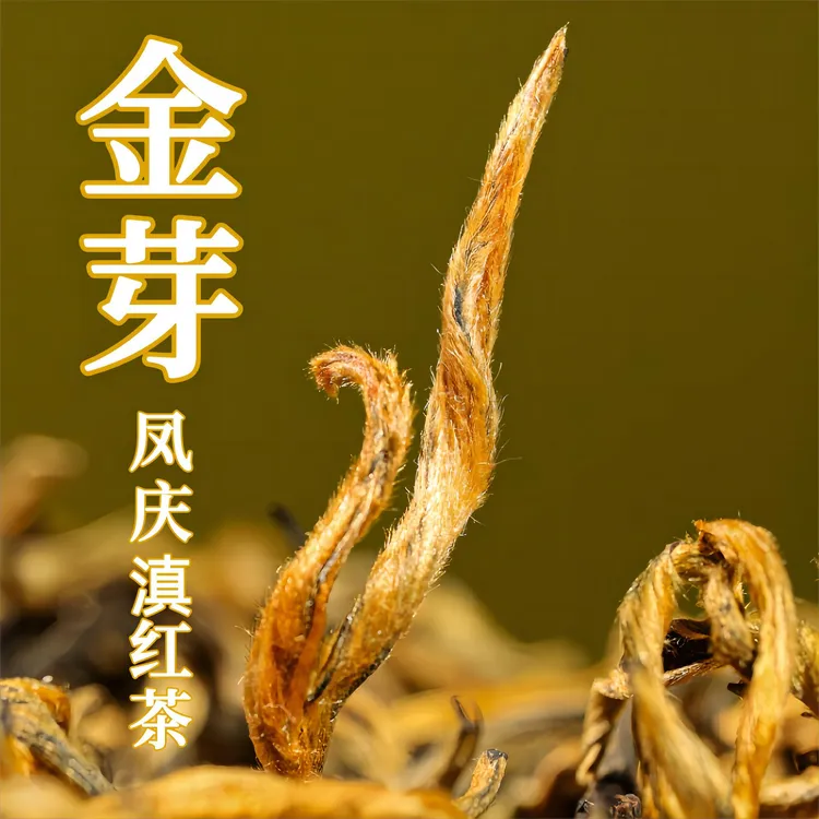 精制老品种老树春茶凤庆滇红金芽红茶特级蜜香红茶云南滇红茶125g