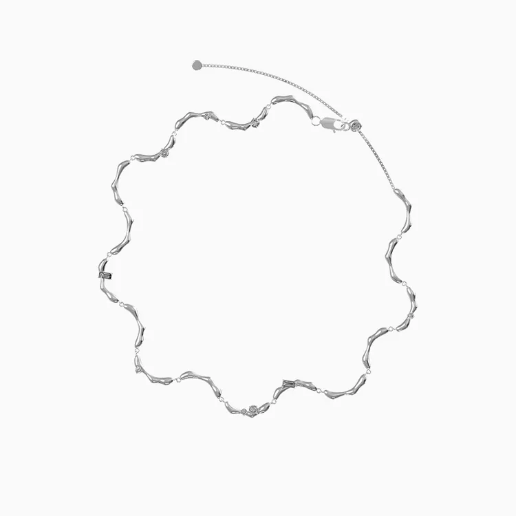 铜合金项链 CLOUD云系列拼接CHOKER项链气质百搭小众简