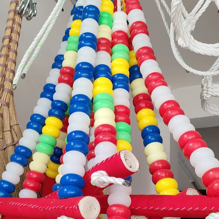 骡马彩色塑料大颗秋珠尾秋布全套质量光滑颜色鲜艳