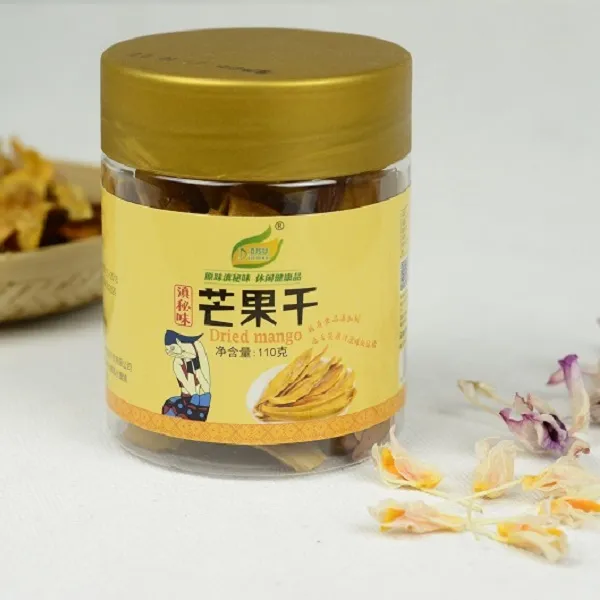瓶装配料表只有新鲜芒果果干传统工艺制作即食好吃美味香甜