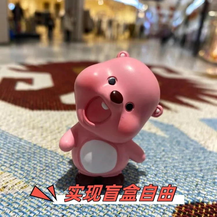网红摆件露比一身反骨小粉狸海狸盲盒有你超甜之可爱