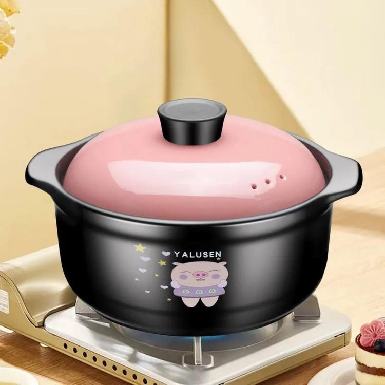 煲仔饭砂锅汤锅家用耐高温燃气电陶炉熬粥炖菜煲汤明火陶瓷锅石锅