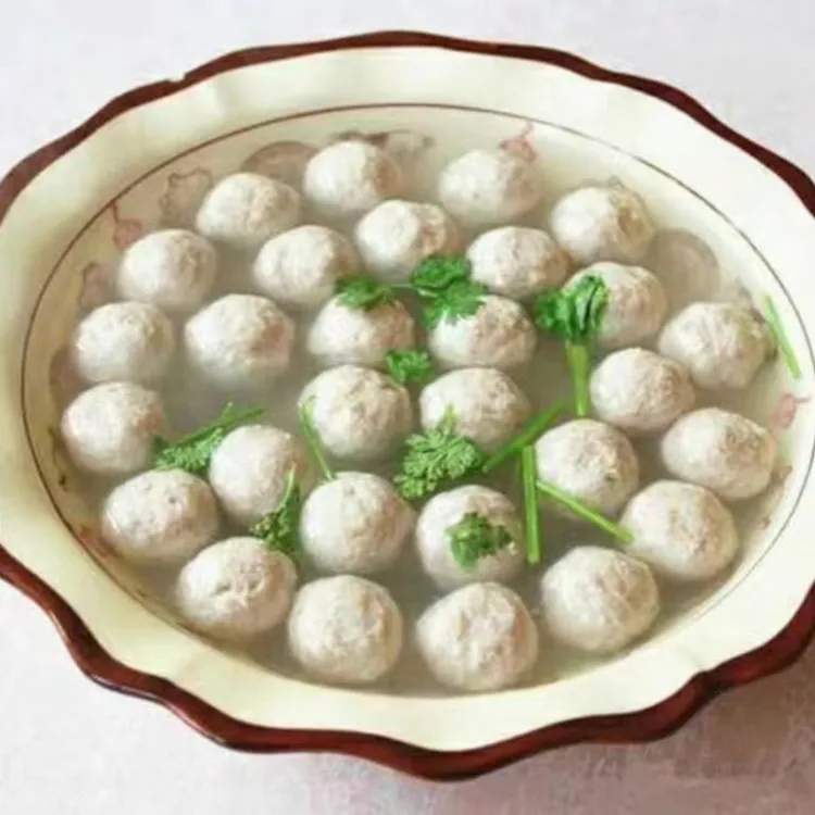 省级非遗龙居丸子  原味清汆猪肉丸子 （猪肉丸）400克*5袋