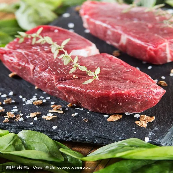 【新鲜牛里脊】原切西冷牛排牛里脊冷冻发货3斤包邮