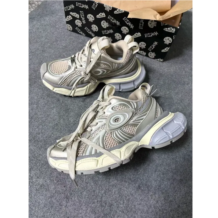 涡轮鞋老爹鞋男2025复古潮流百搭低帮厚底增高情侣休闲运动老爹鞋