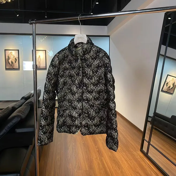  2025真蕾丝 鹅绒服 YRF0028