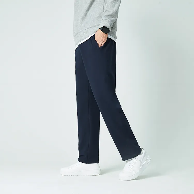 春秋 棉校服裤子纯色藏青高中学生男女长裤直筒光板小学夏天校裤