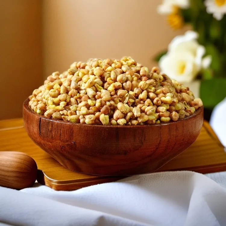 正宗黄苦荞茶黄金胚芽浓郁甘甜大麦茶250g罐装优质三伏饮品冲泡