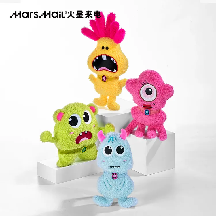 火星来电MarsMail宠物发声毛绒玩具玩偶中小型犬猫咪狗狗耐咬解闷