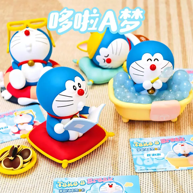 DORAEMON/哆啦A梦手办盲盒全套生日礼物摆件公仔TAKEABREAK正版