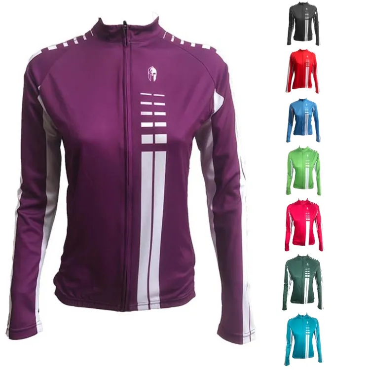 【白竖条】ILPALADINO骑行服上衣牛奶丝冰丝网眼 抓绒春夏秋冬