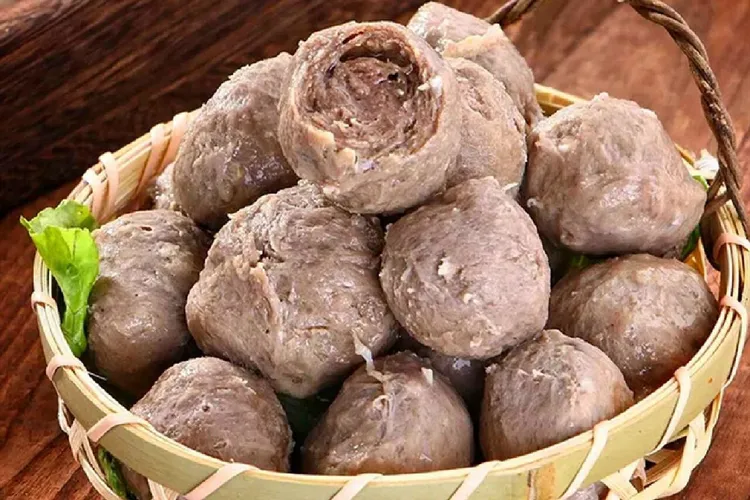 潮汕牛筋丸手工500g火锅烧烤麻辣烫关东煮新鲜速冻食材手打牛肉