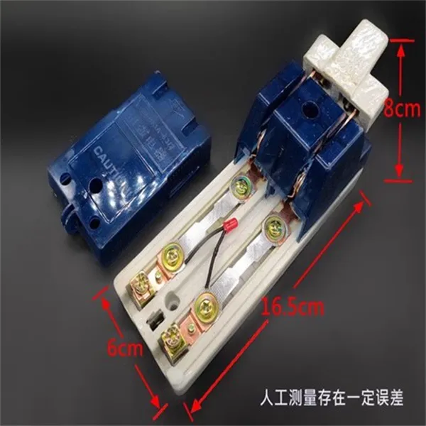 家用胶闸刀开关3P电闸开关63安两相电220V工厂32A电源2P瓷底闸刀