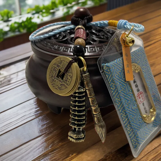 九华山文昌塔钥匙挂件包挂件