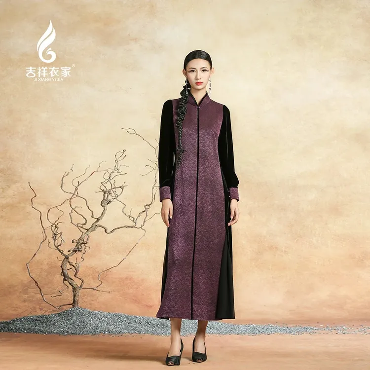 JIXIANGYIJIA/吉祥衣家景仪凤凰游 连衣裙 942236963