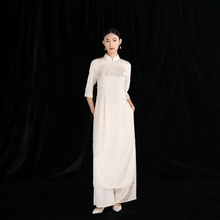 JIXIANGYIJIA/吉祥衣家凝远套装中国风气质显瘦女装942177339