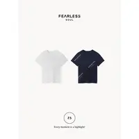 TFF X FS【S LINE】简约纯棉正肩短袖T S6291 -