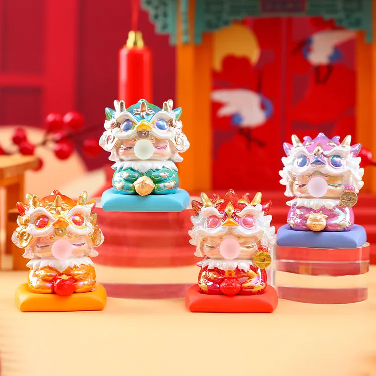 新品龙年礼物新年礼品吉祥物瑞龙桌面摆件生肖龙生日礼品