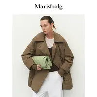 Marisfrolg玛丝菲尔25年气质高级保暖羽绒外套女A1FZ1702Y