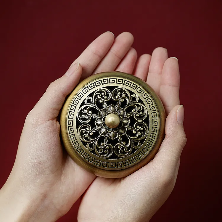 香炉熏香禅意香插香座摆件仿古龙凤香薰炉静心茶道三足熏香炉高端