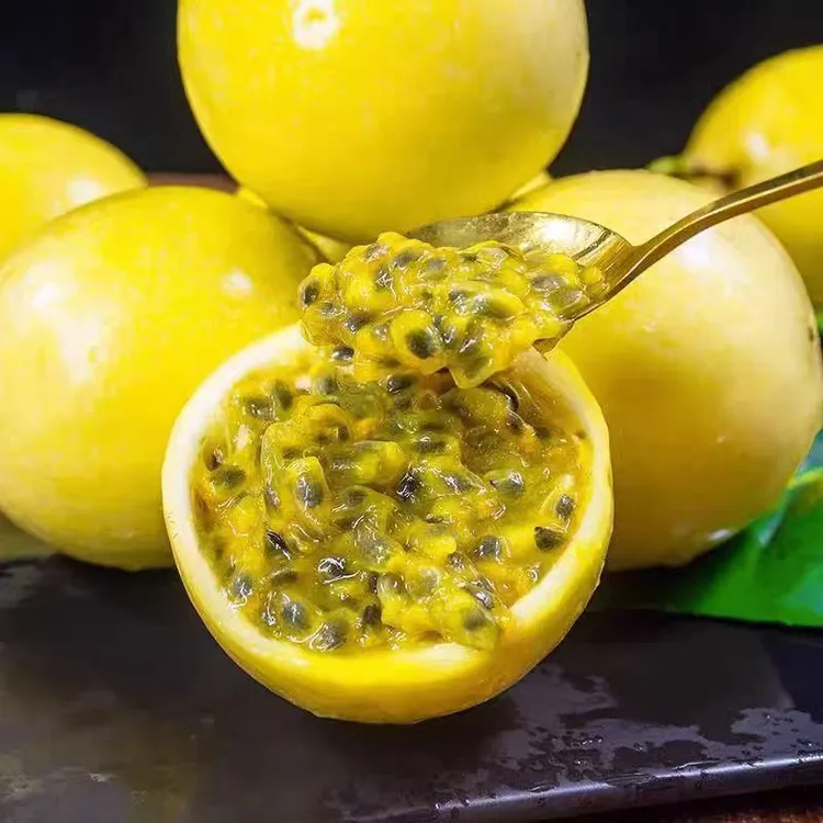 钦蜜九号 黄金百香果 新鲜采摘香甜