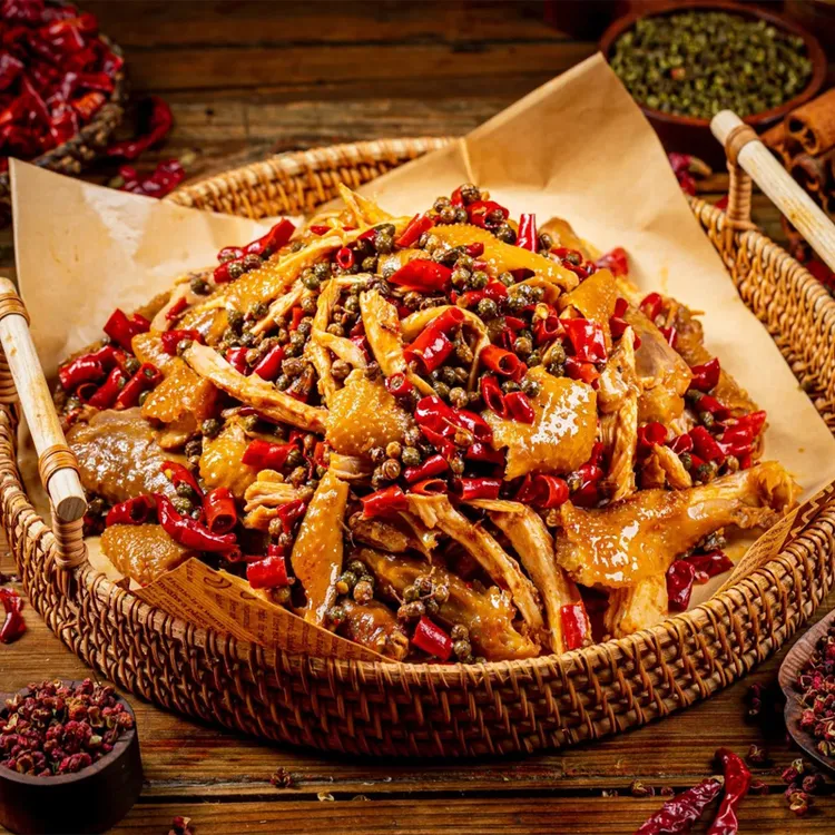 正宗椒麻鸡四川特产美食冷吃手撕鸡扒鸡麻椒鸡开袋即食熟食花椒鸡