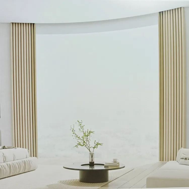 全遮光金贝壳特价加厚窗帘现代/极简/简约/轻奢