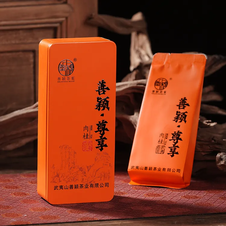 善颖尊享肉桂 武夷岩茶正岩花果桂香坑涧茶叶品鉴装大红袍手工茶