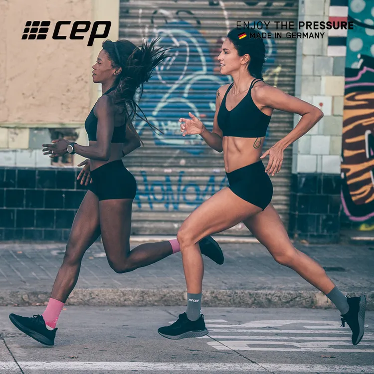 cep德国轻羽款专业运动袜男女中筒袜篮球健身压缩袜子毛巾底夏季