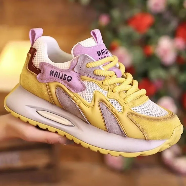 2024夏季新款网面女鞋百搭运动鞋休闲鞋