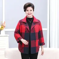 春秋新款加肥加大码宽松舒适的格子外套！