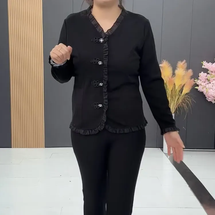2024长袖衬衫秋冬显瘦遮肉大码女装衬衫