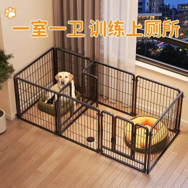 耐用养狗栅栏隔离门加粗狗笼子结实狗围栏狗狗宠物室内狗围栏