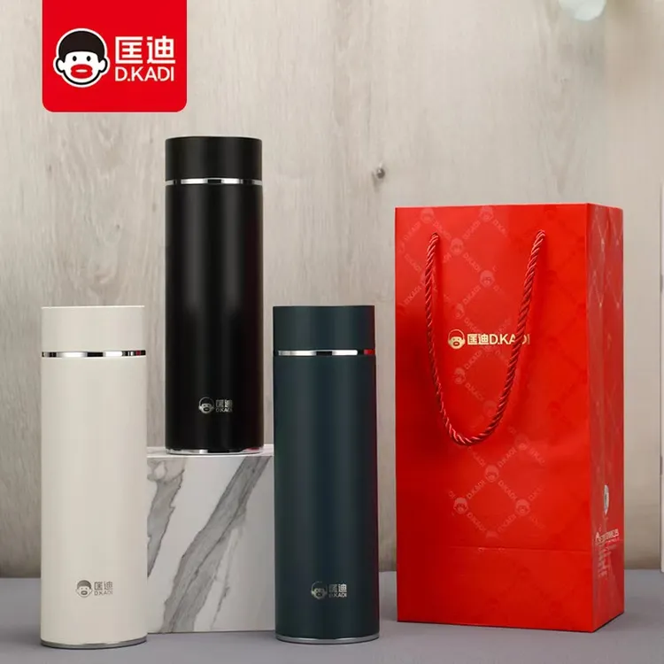 匡迪高档316L不锈钢保温杯商务轻奢简约创意真空车载便携式茶水杯