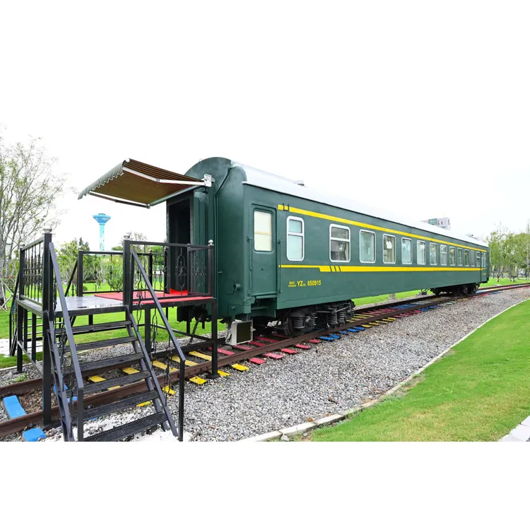 绿皮火车个性化设计装修，铁路退役车辆翻新餐厅咖啡厅定制方案